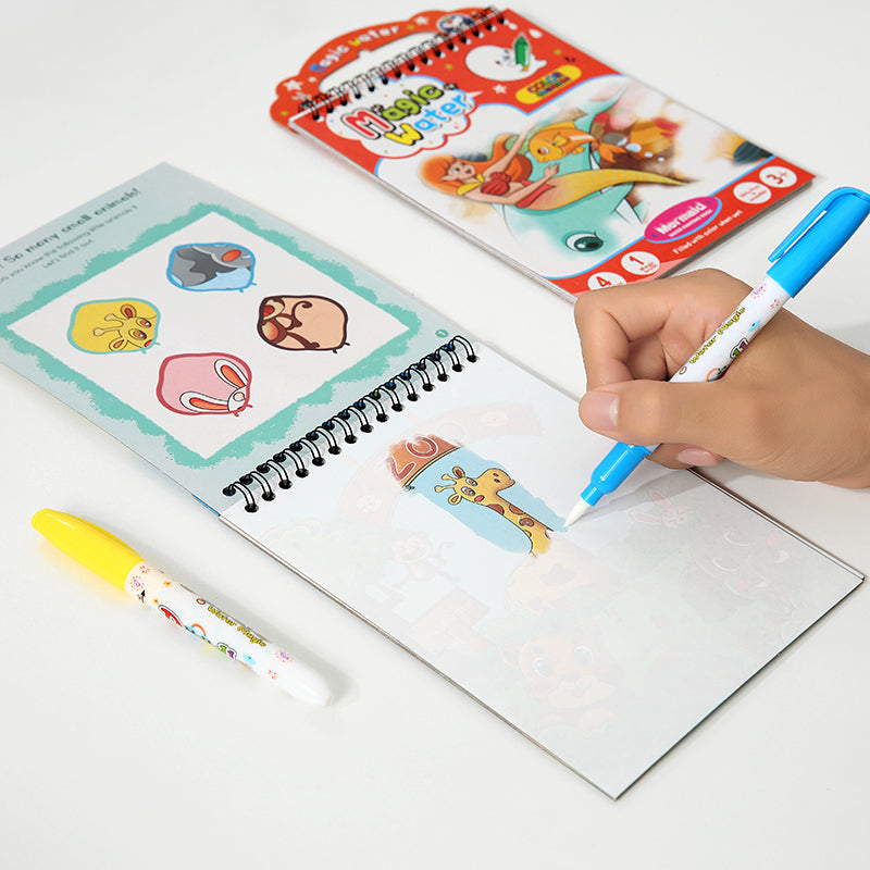 Magic Water Book-Let's Dive In Colors!