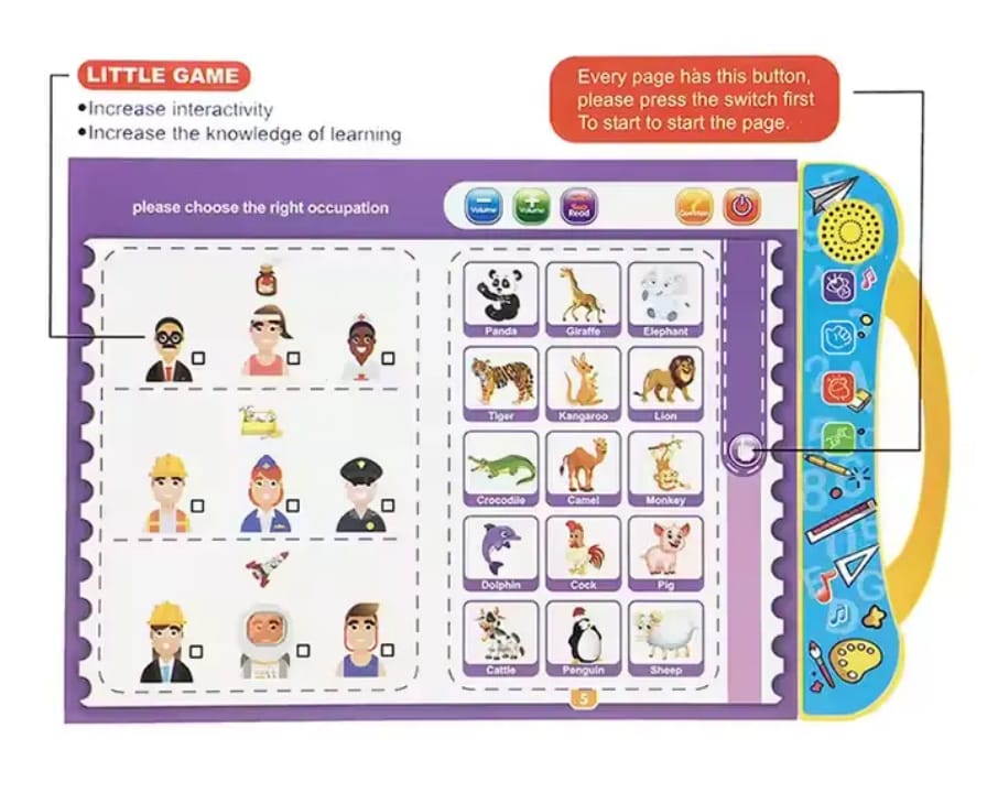 Intelligent Learning Talking Book