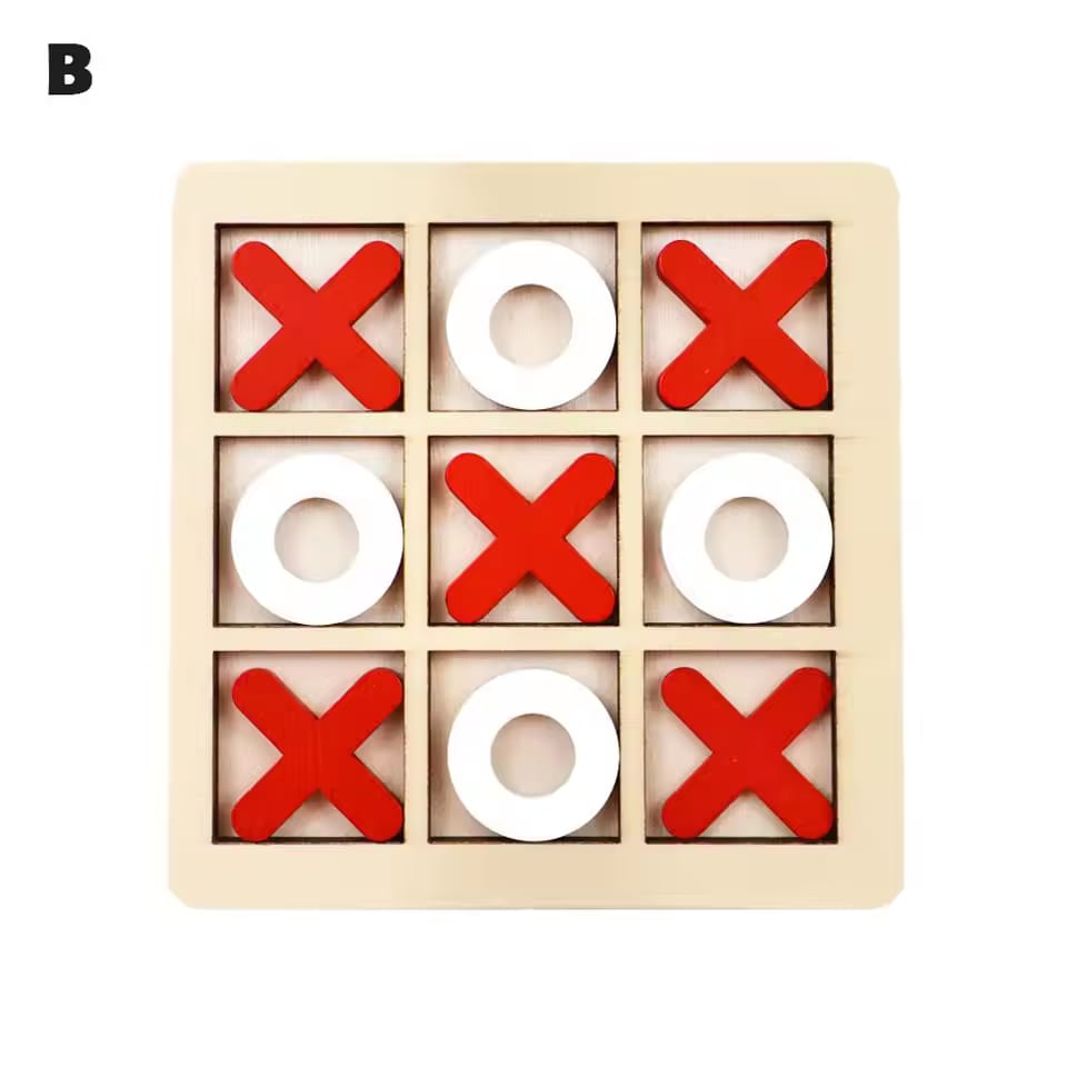 OXO Puzzle Game Wooden-Fun & Learn