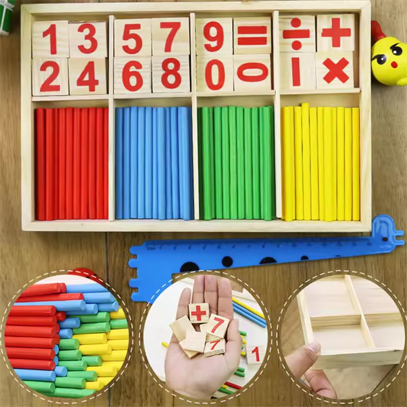 Mathematical Intelligence Wooden Stick- Say Buy To Problems!