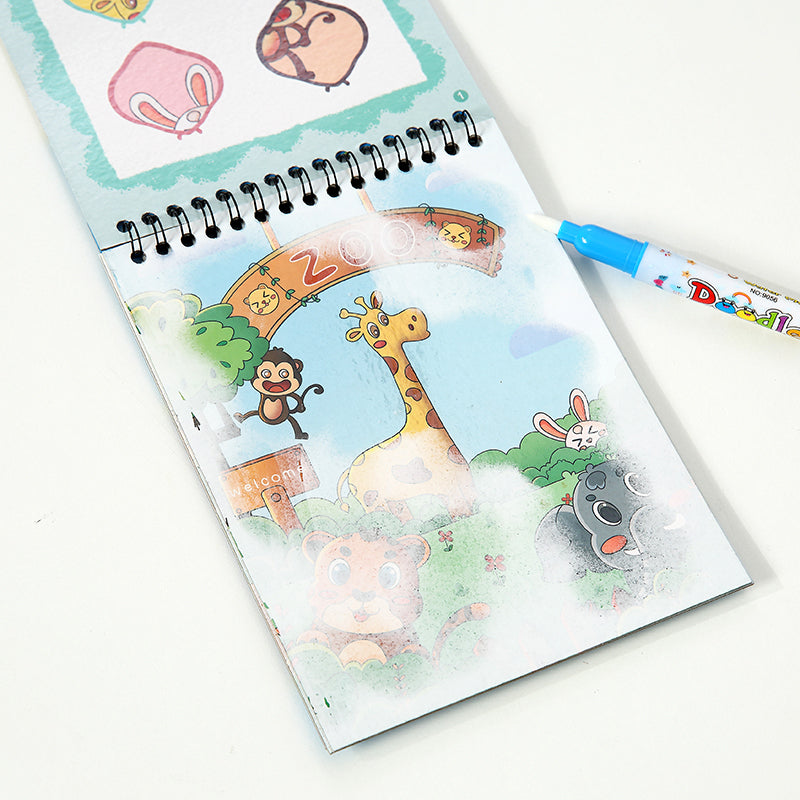 Magic Water Book-Let's Dive In Colors!