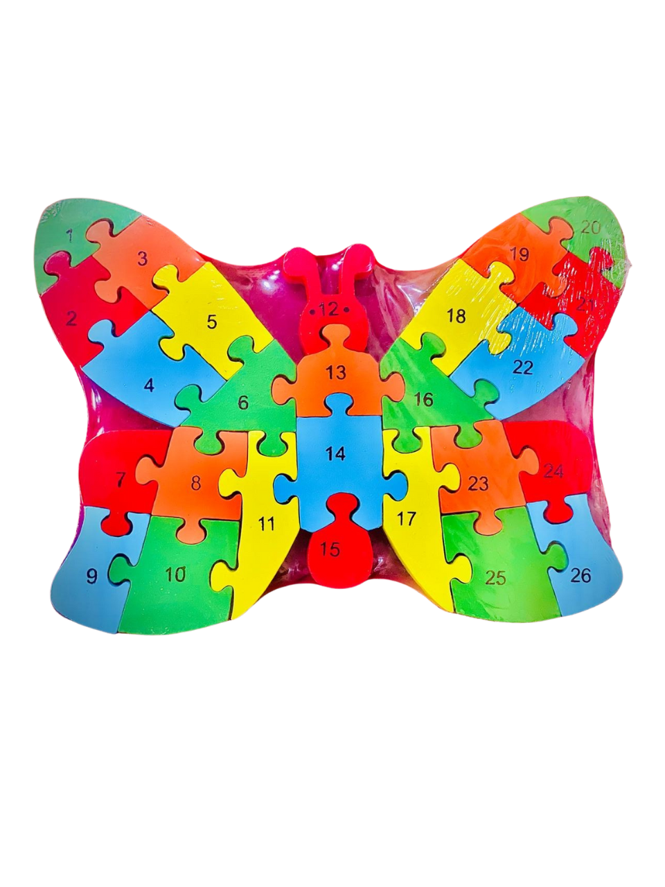 Wooden Number Puzzle-Fun Games