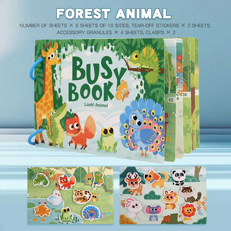 Busy Book - Say Bye to Screen Time!