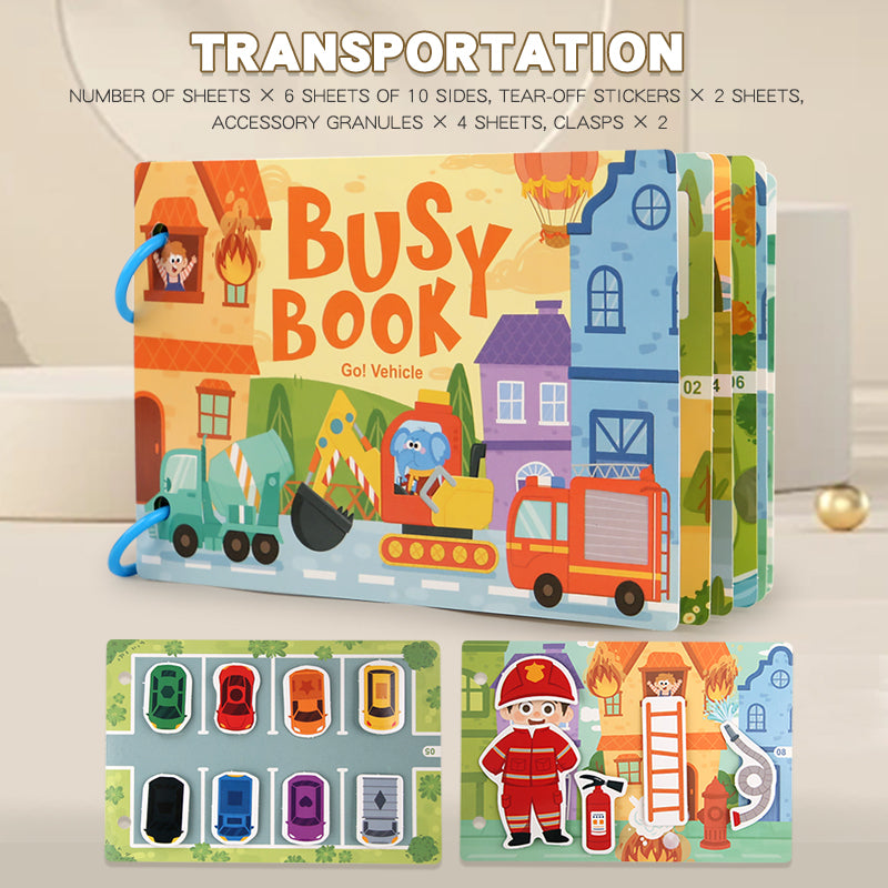 Busy Book - Say Bye to Screen Time!