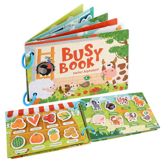 Busy Book - Say Bye to Screen Time!
